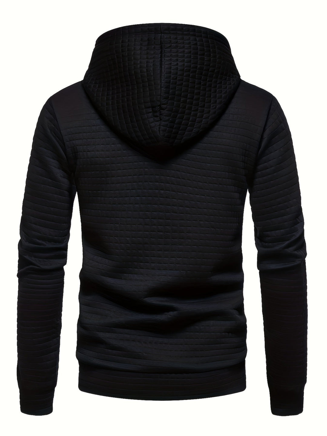 Pullover Hoodie for Men, Textured Style