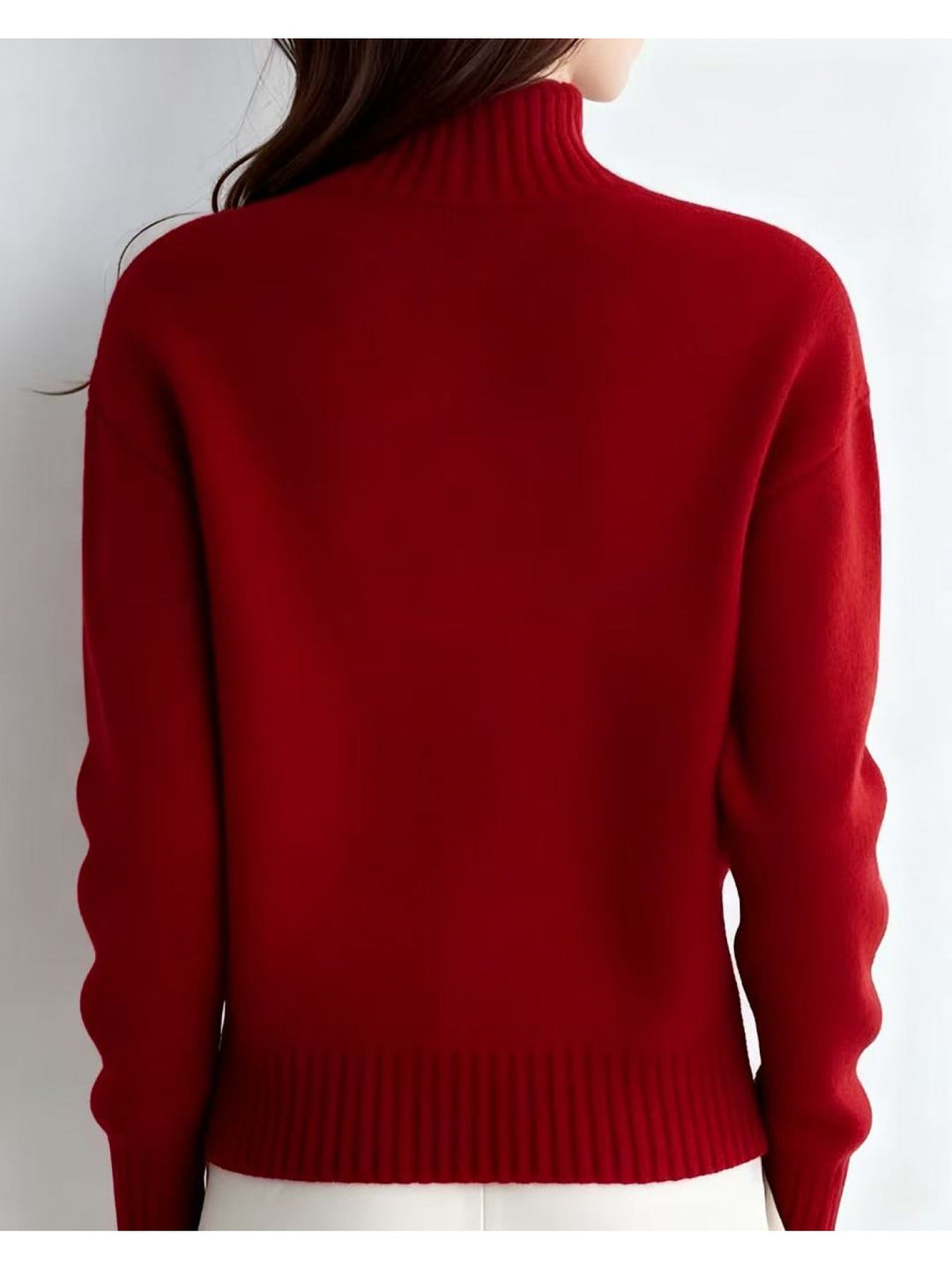 High-Neck Button Cardigan for Women