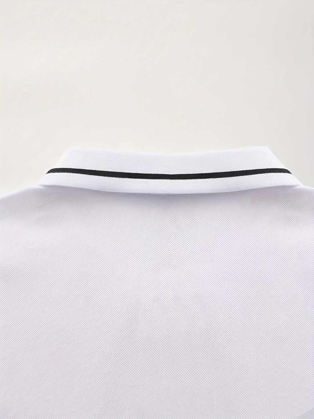 Long-Sleeve Polo Shirt for Men, Refined Style