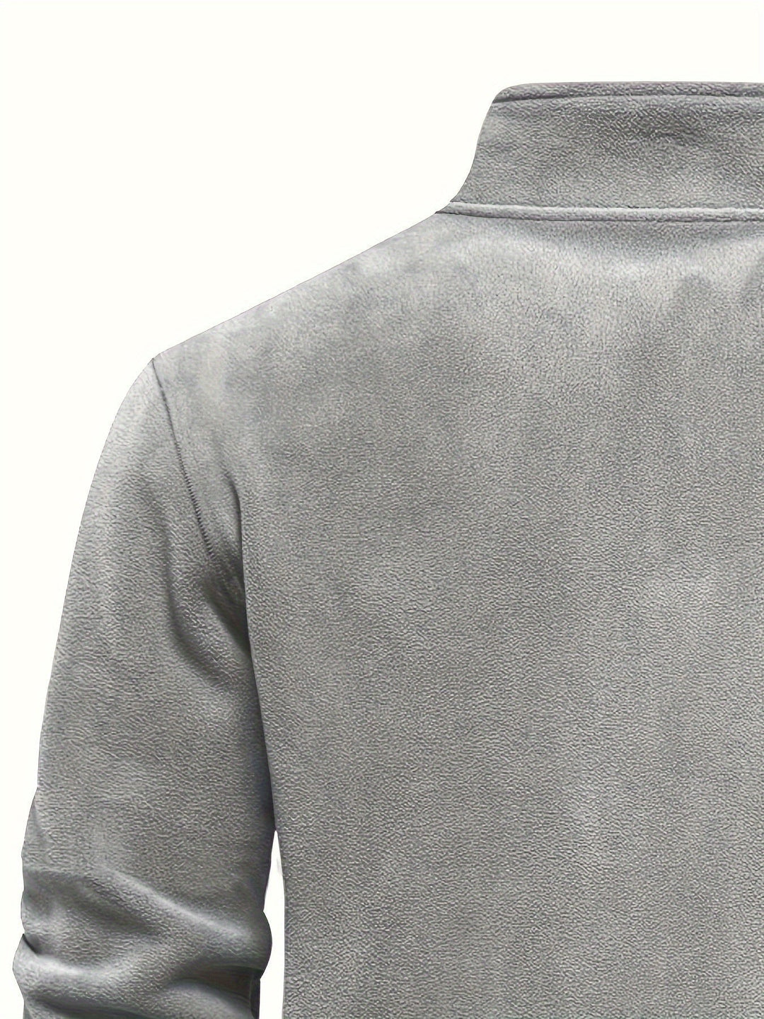 Men's Half-Zip Stand-Collar Pullover
