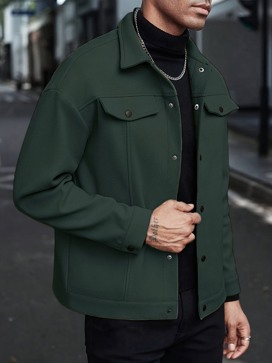 Everyday Jacket for Men, Refined Style