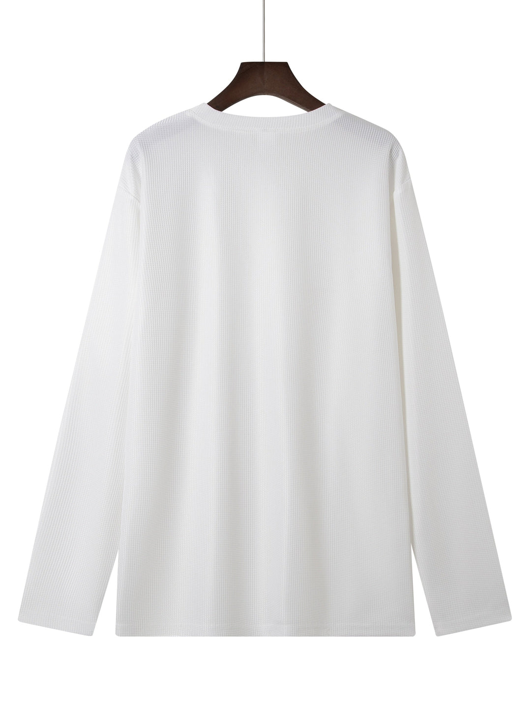 Long-Sleeve Top for Men, Textured Style