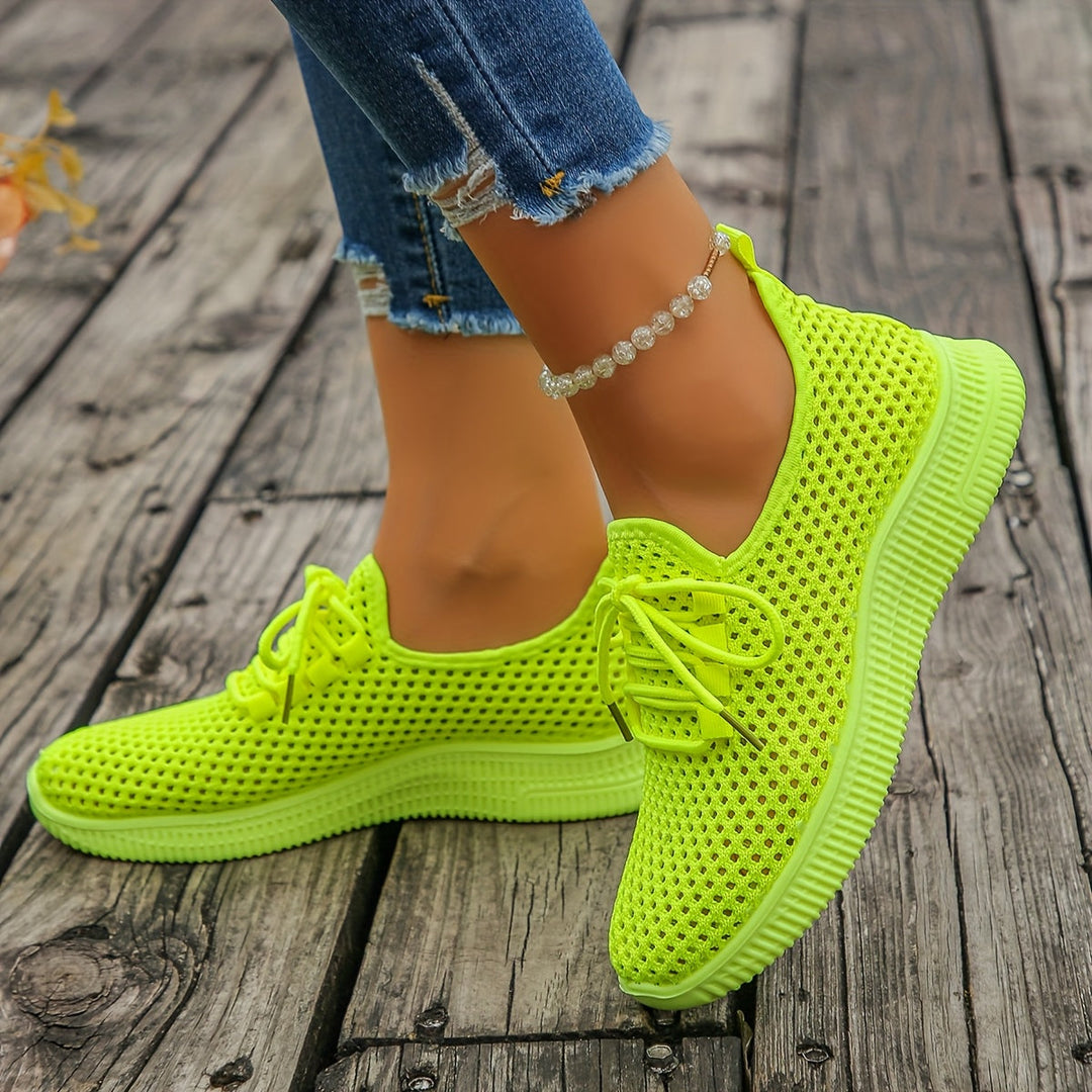 Airy Lace-Up Sneakers for Women