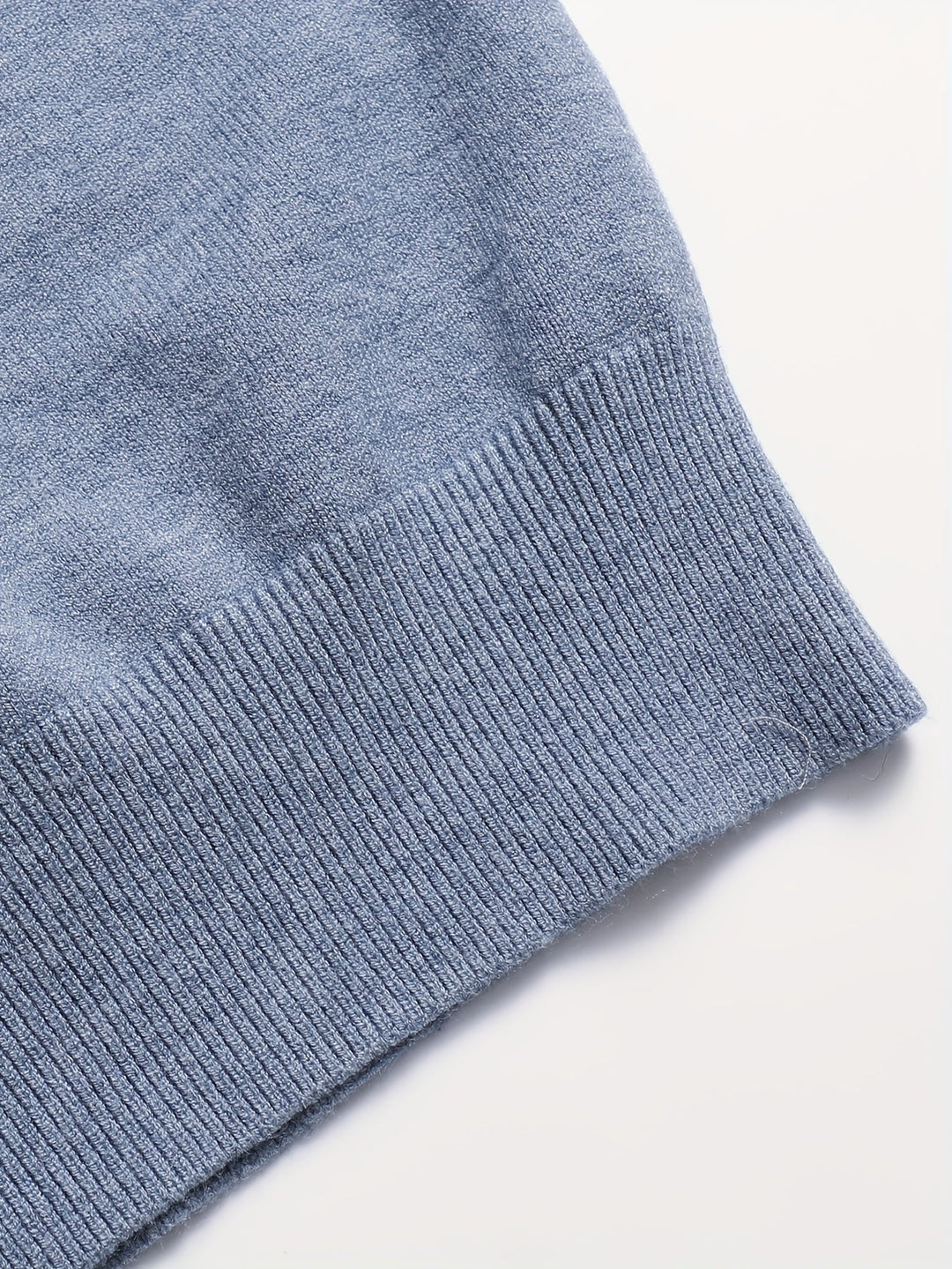High-Neck Sweater for Men, Refined Style