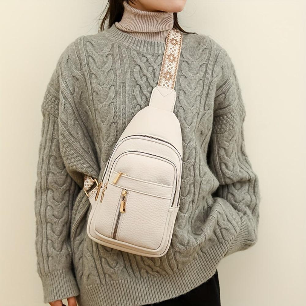 Side Sling Bag, Elegant Style