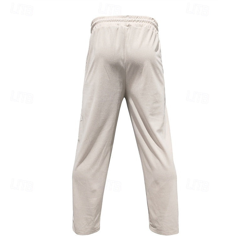 Ribbed Trousers for Men, Relaxed Style