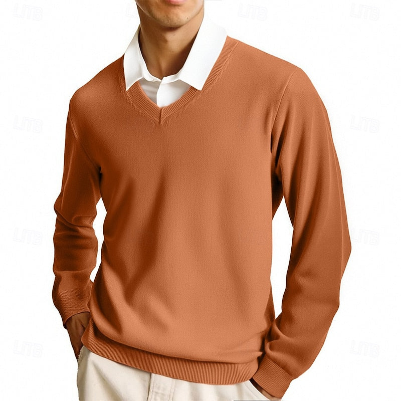 V-Neck Sweater, Men's Classic Fit