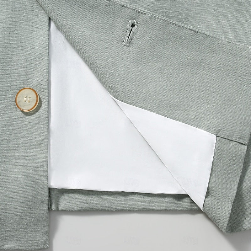 Mandarin-Collar Jacket for Men