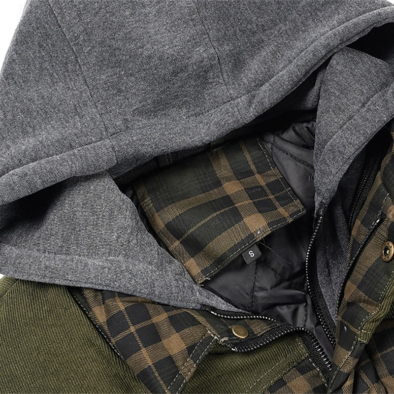 Hooded Quilted Gilet for Men