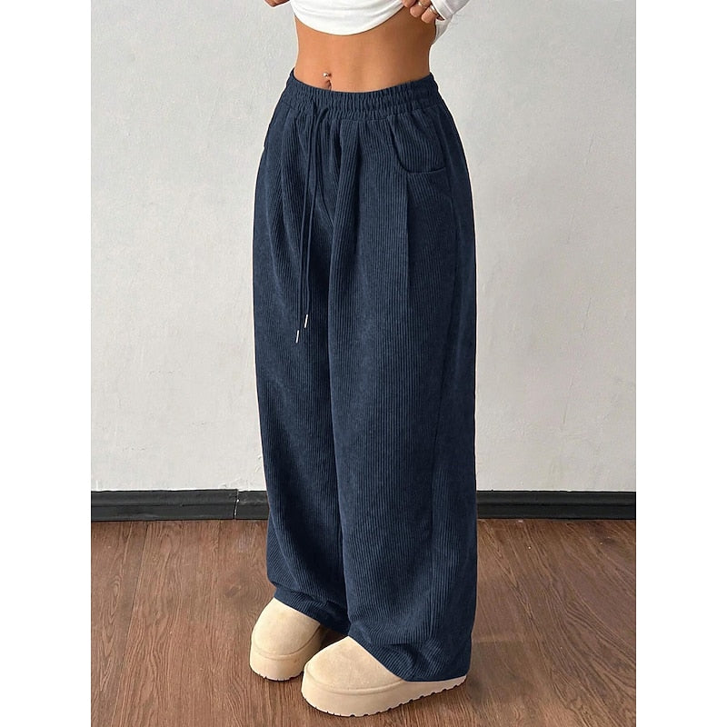 Wide-Leg Pants for Women, Relaxed Style