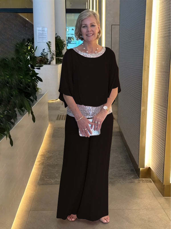 Classy Elegant Wide Sleeve Set for Women