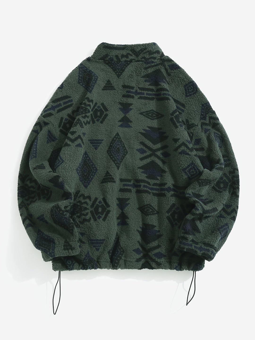 Zip-Up Jacket for Women, Patterned Style
