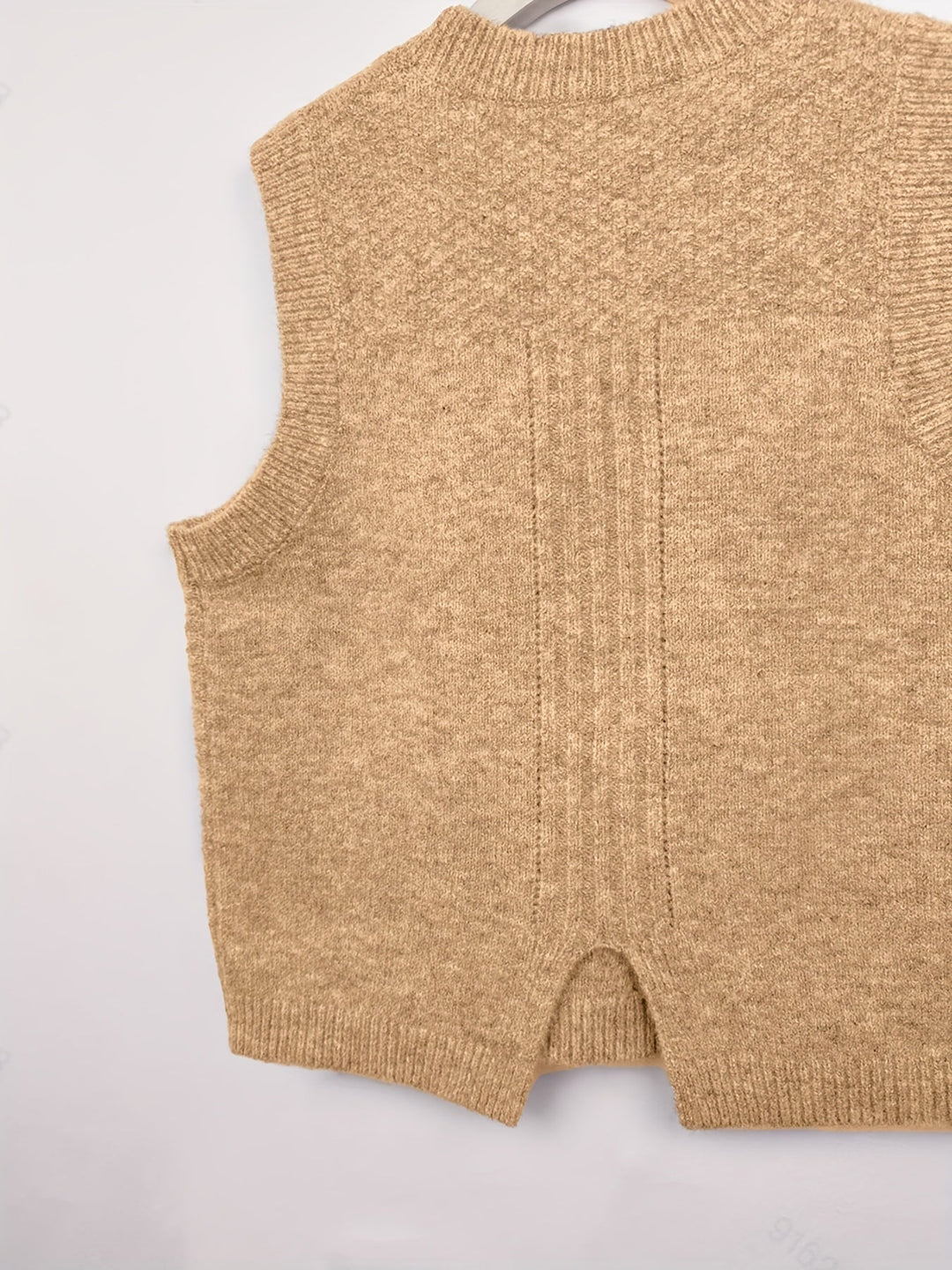 Cable-Knit Sweater Vest for Women