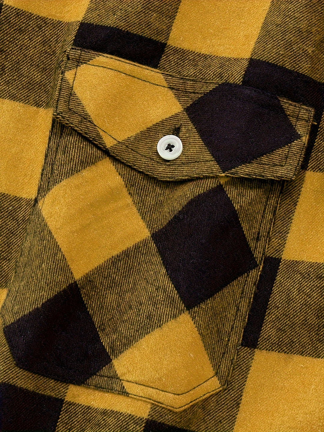 Checked Flannel Shirt for Men, Classic Style