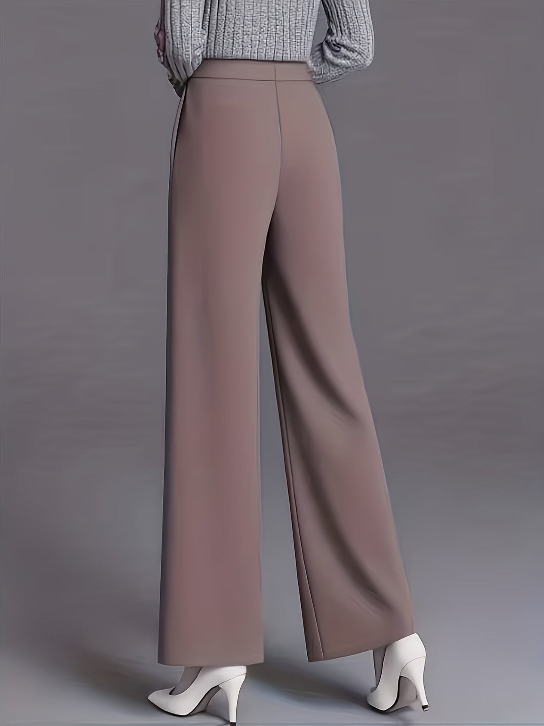 High-Waisted Wide-Leg Pants for Women