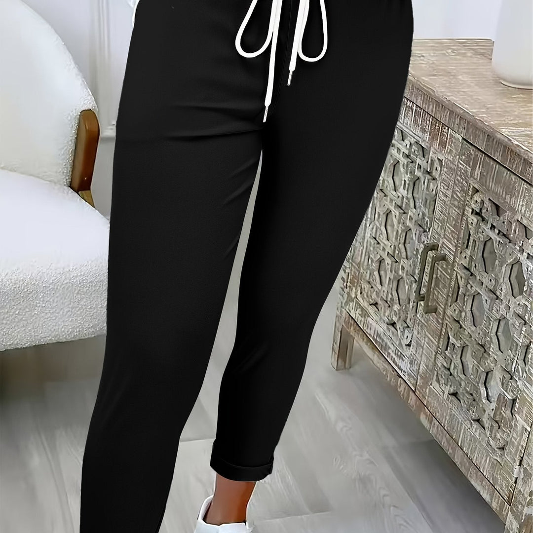 Relaxed Drawstring Pants for Women