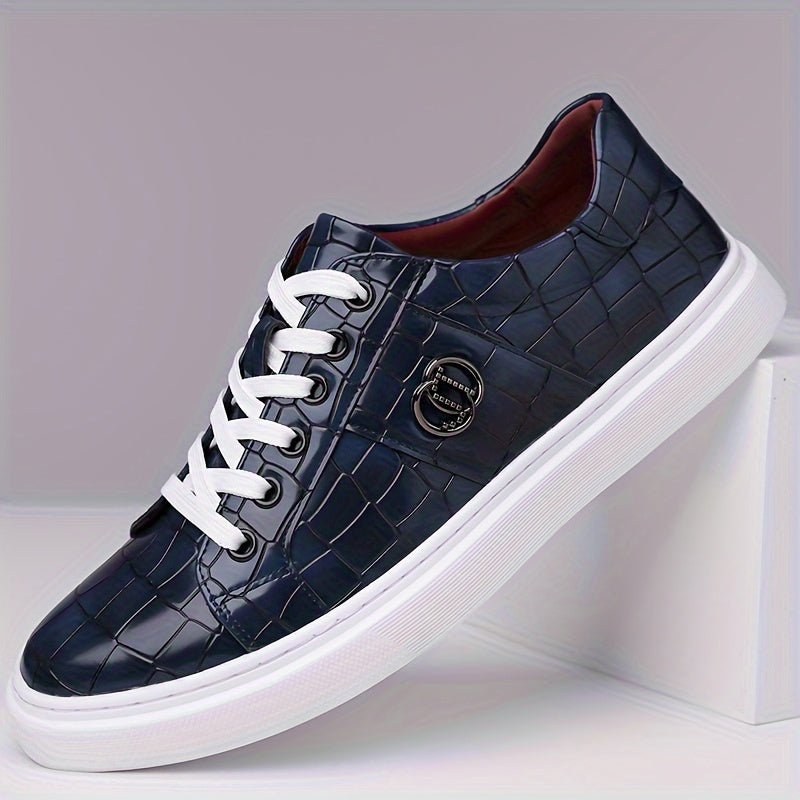 Refined Textured Sneakers for Men