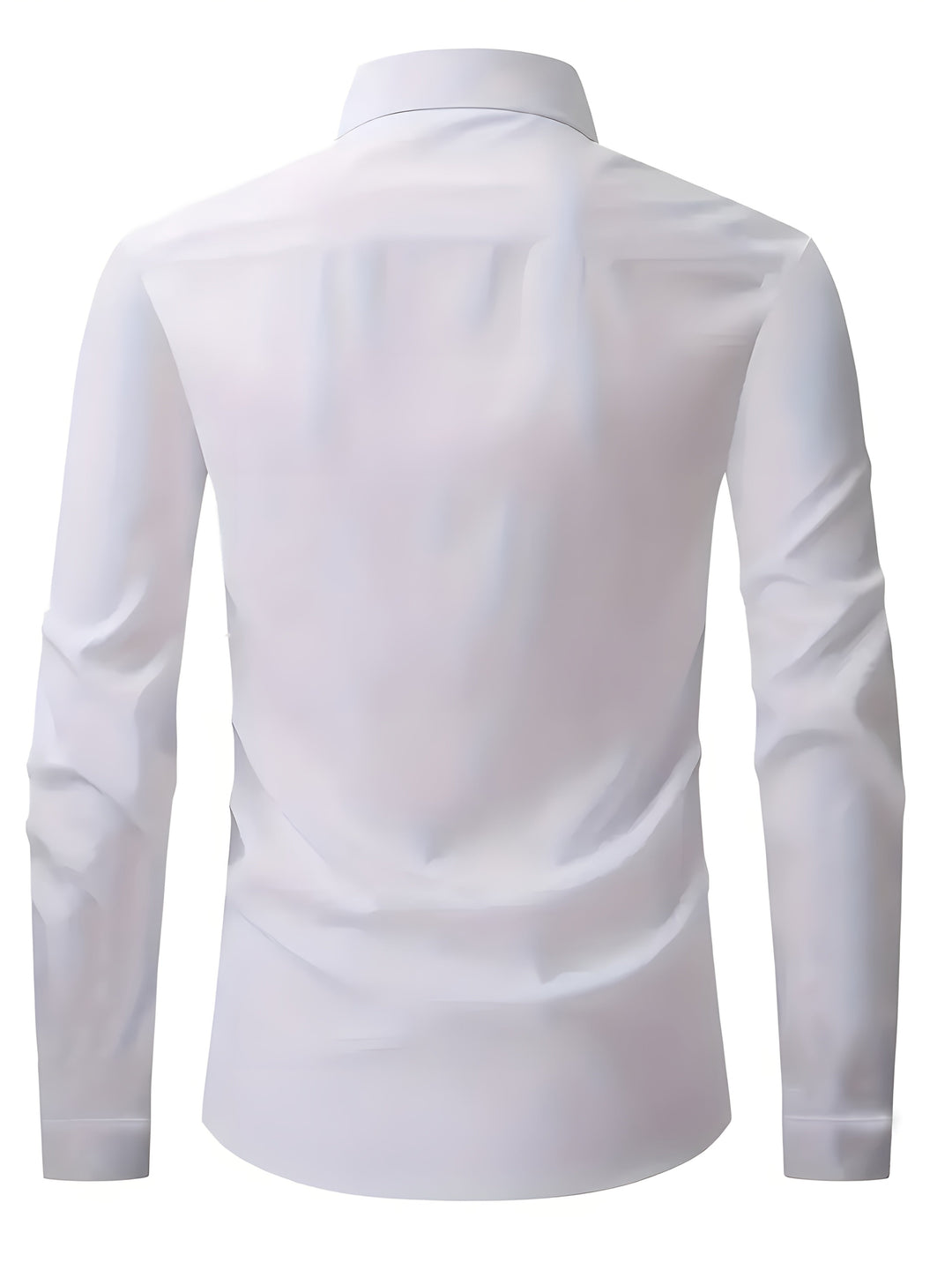 Long-Sleeve Dress Shirt for Men, Refined Style