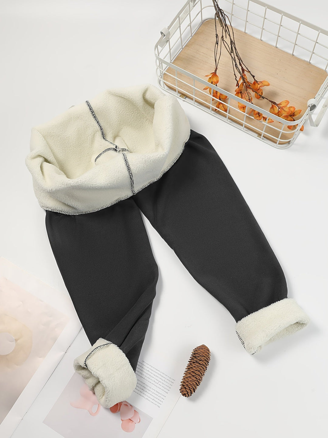 High-Waist Cozy Winter Leggings for Women