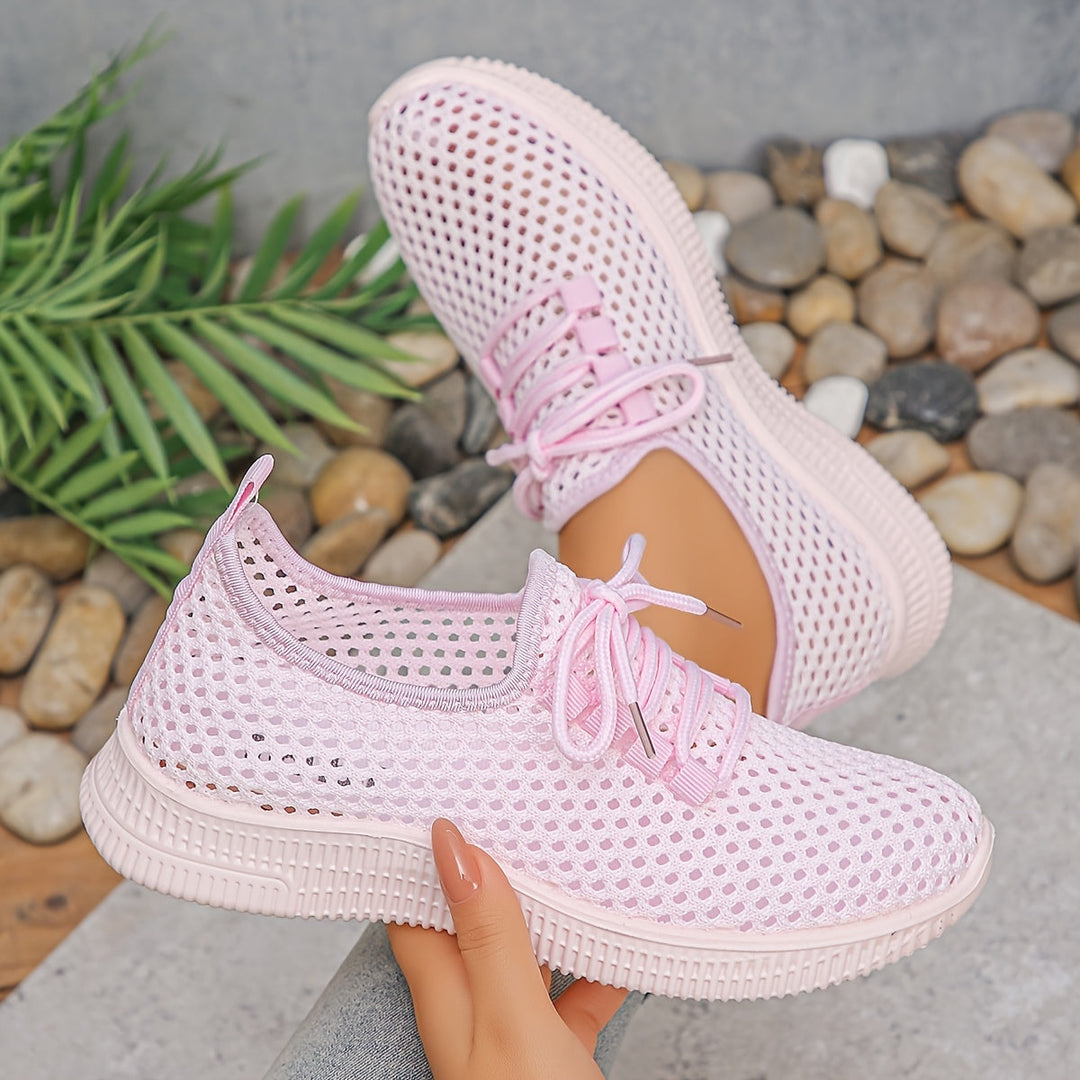 Airy Lace-Up Sneakers for Women
