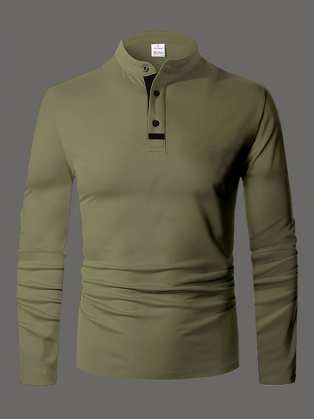 Men's Refined Long-Sleeve Henley