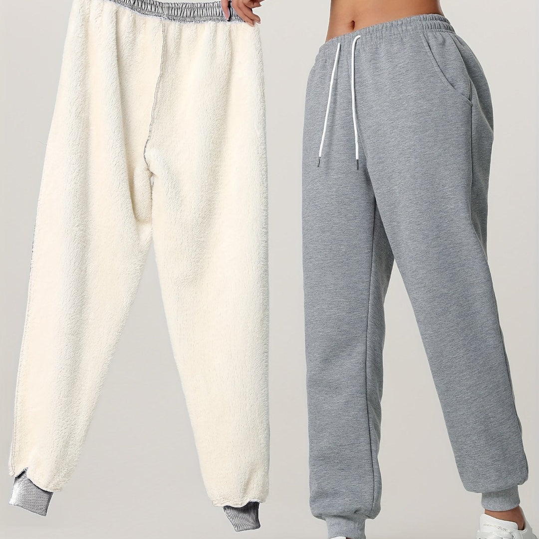 Cosy Cuffed Joggers for Women