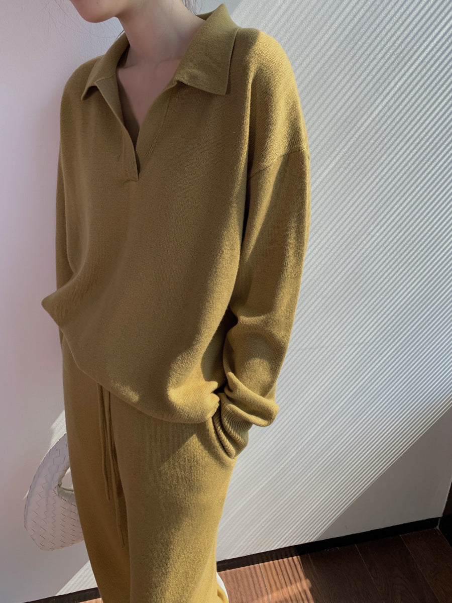 Women's Winter Coat – Gray, Mustard Yellow, White
