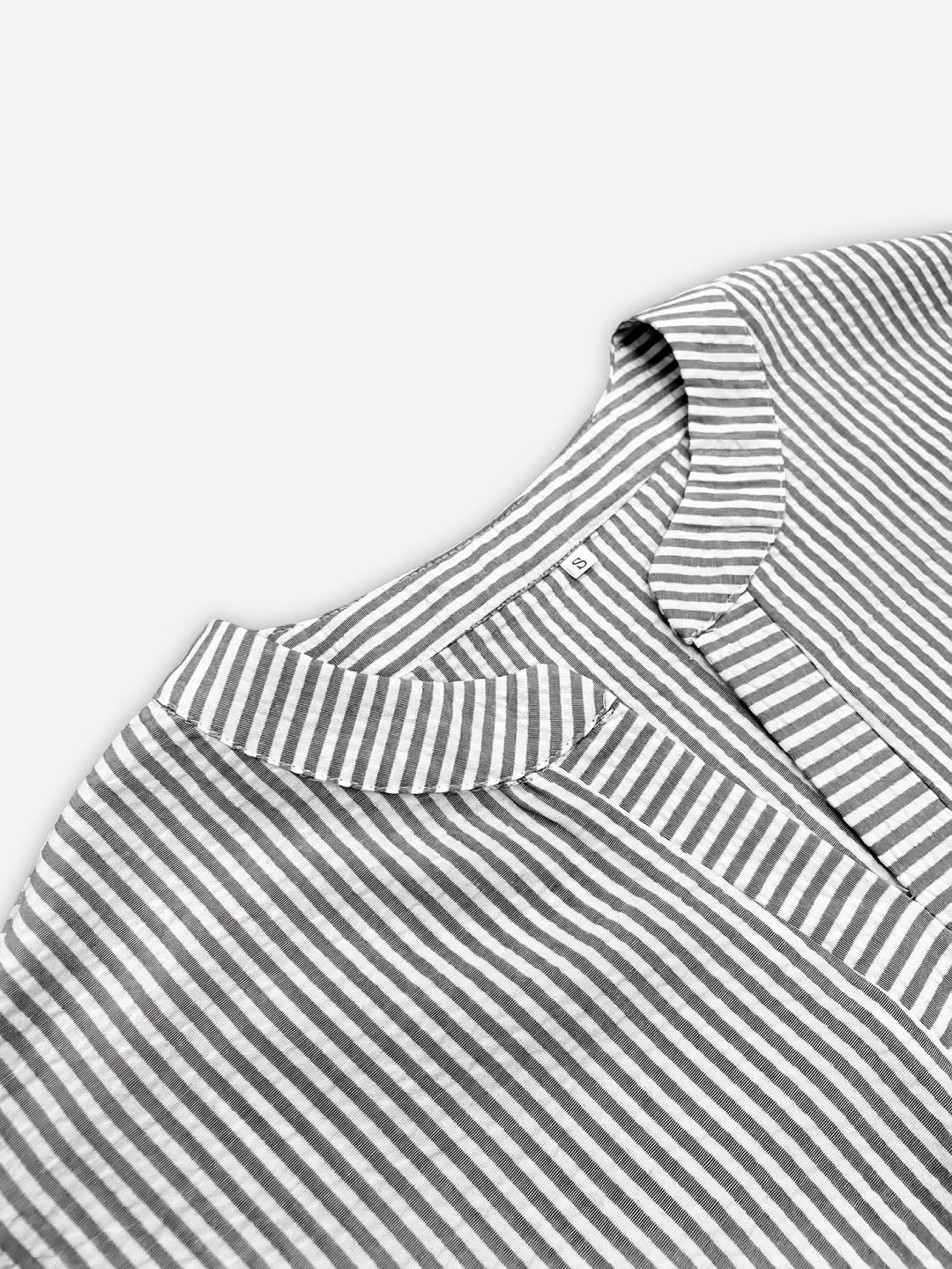 Breezy Striped Beach Cover-Up for Women