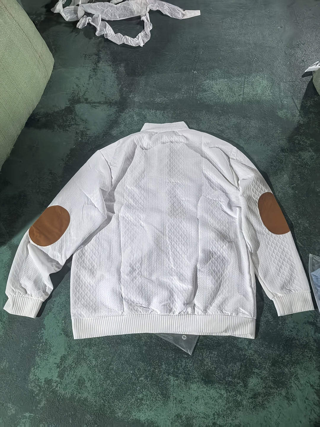Stand Collar Button Henley Sweater for Men, Plus Size