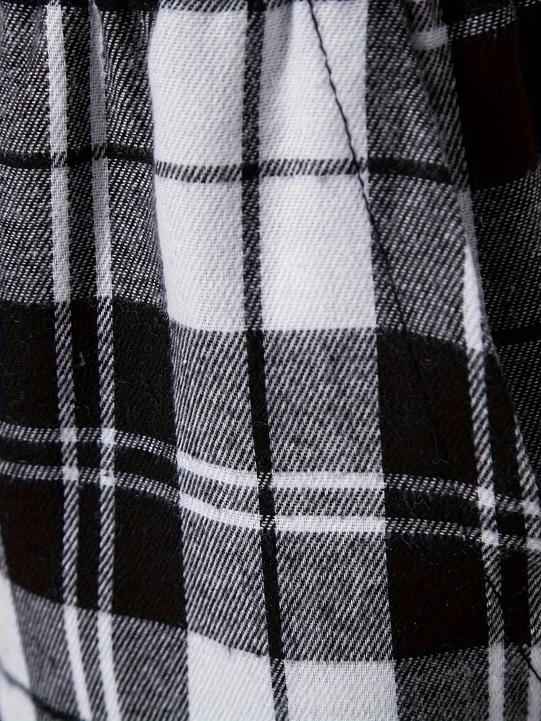 Men's Relaxed Plaid Lounge Pants