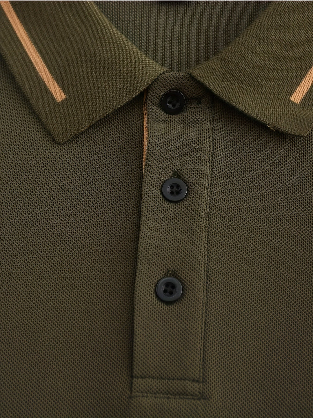 Long-Sleeve Polo Shirt for Men, Refined Style