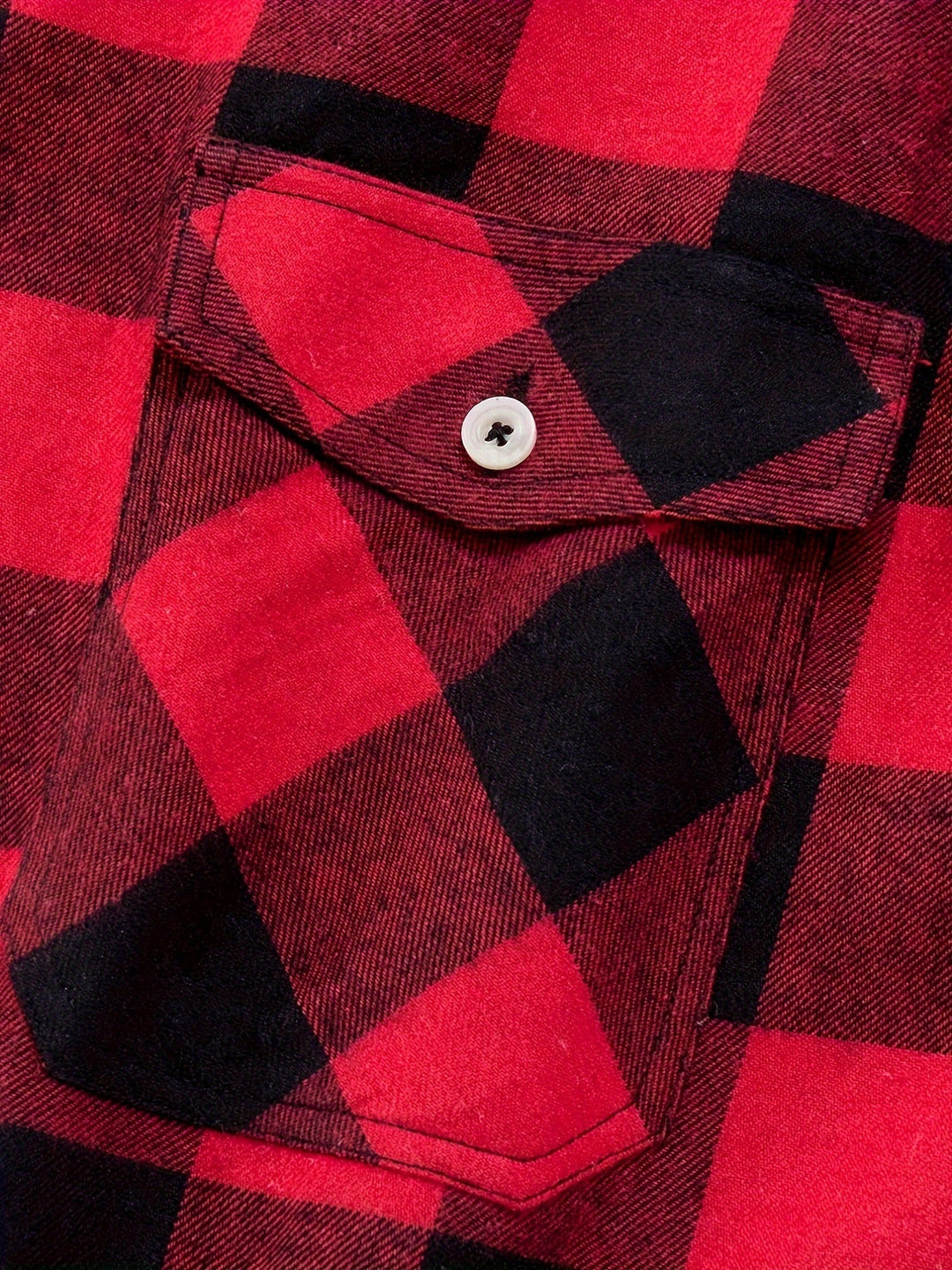 Checked Flannel Shirt for Men, Classic Style