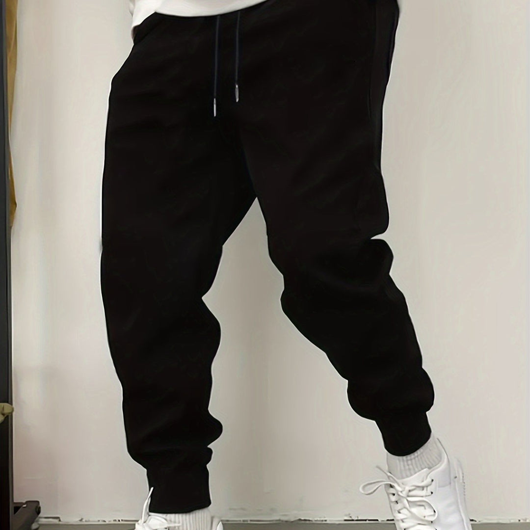 Drawstring Joggers for Men, Relaxed Style