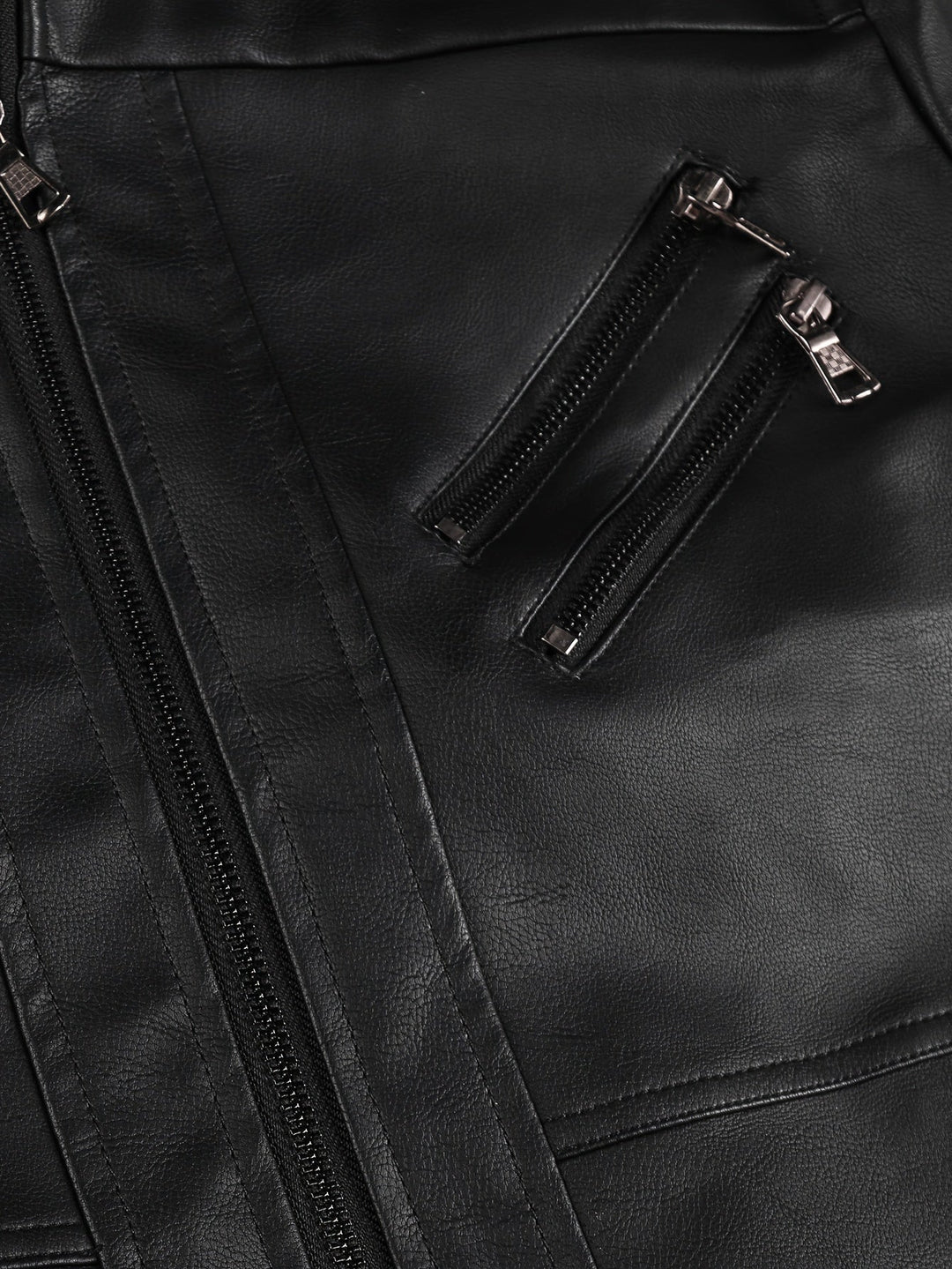 Hooded Biker Jacket for Men, Rugged Style