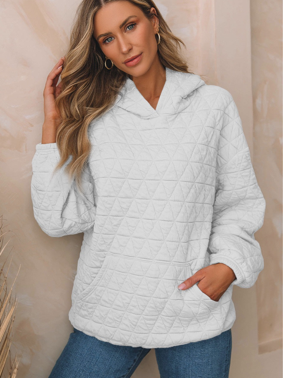 Women's Knit Sweater with Hood