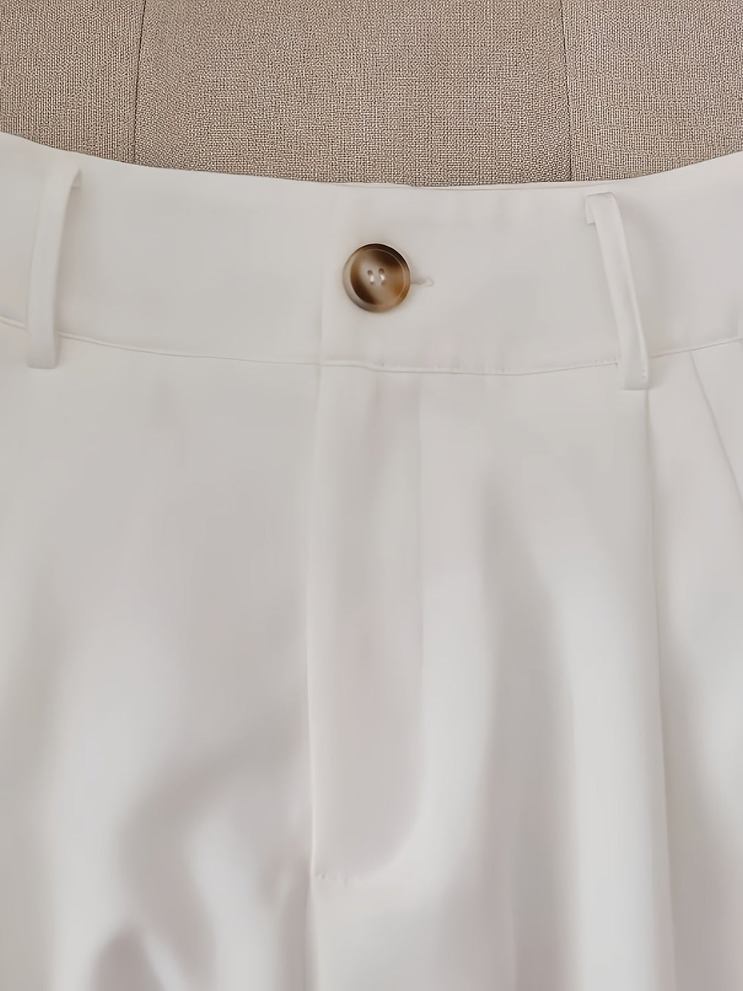 High-Waist Shorts with Belt for Women, Tailored Style