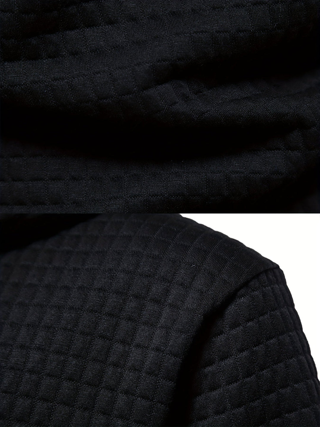 Pullover Hoodie for Men, Textured Style