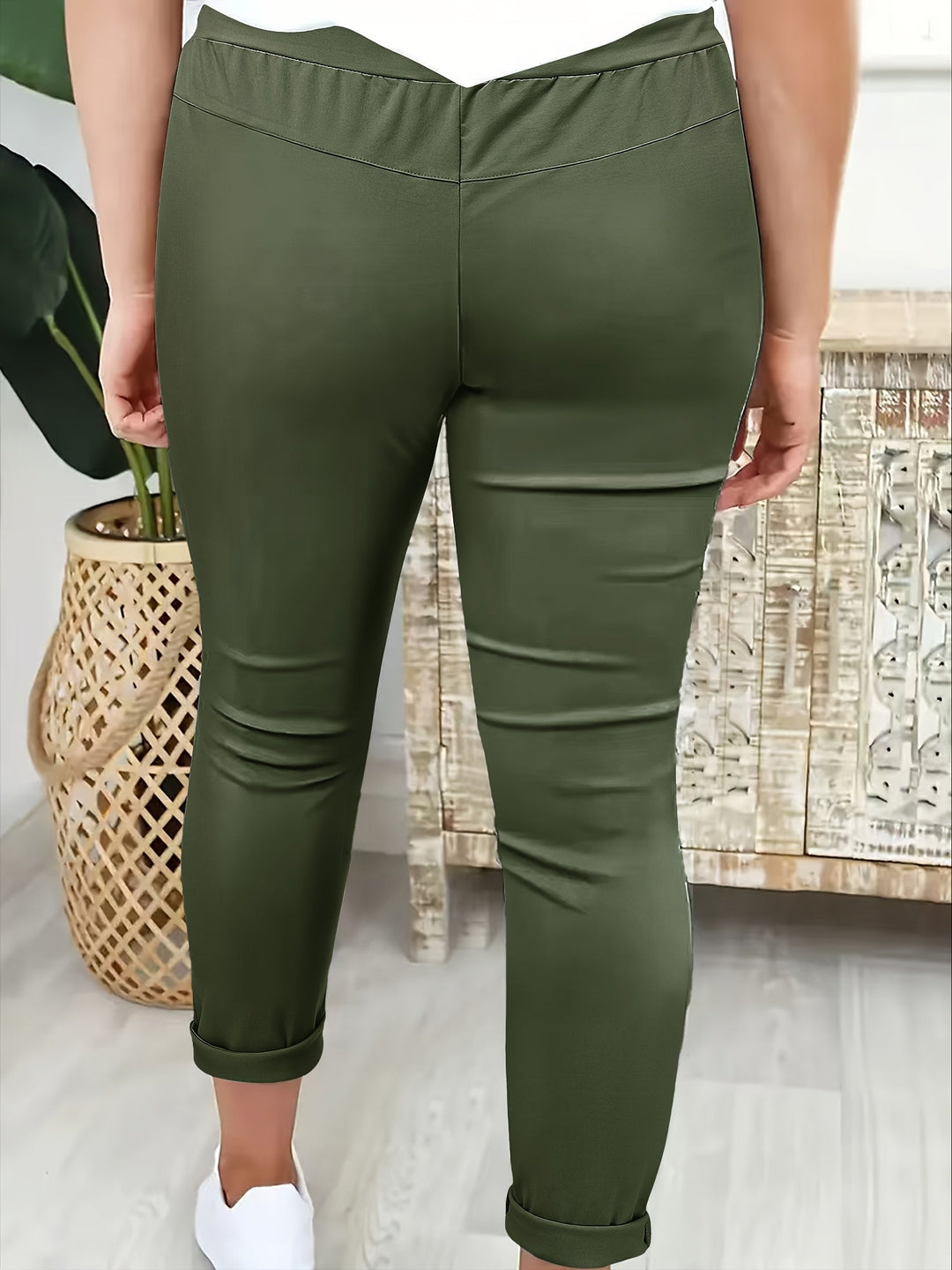 Relaxed Drawstring Pants for Women