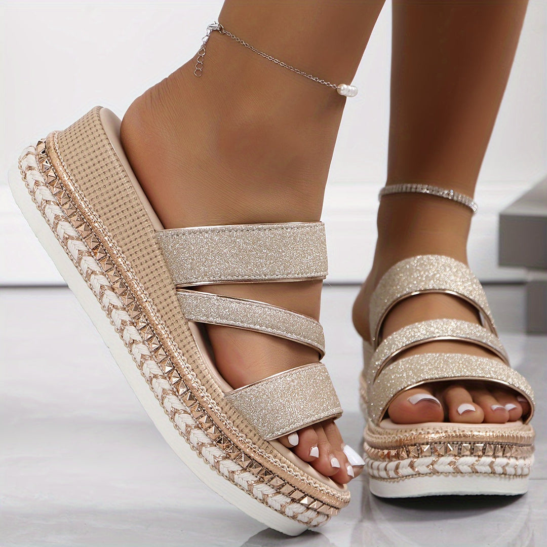 Comfortable Wedge Sandal, Premium Fit