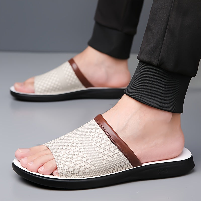 Woven Slide Sandals for Men