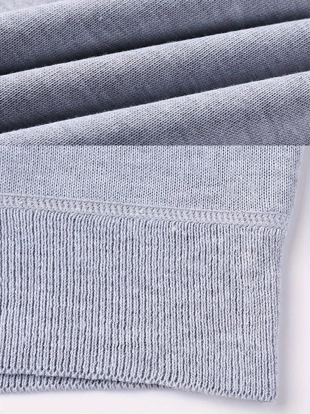 High-Neck Sweater for Men, Cozy Style