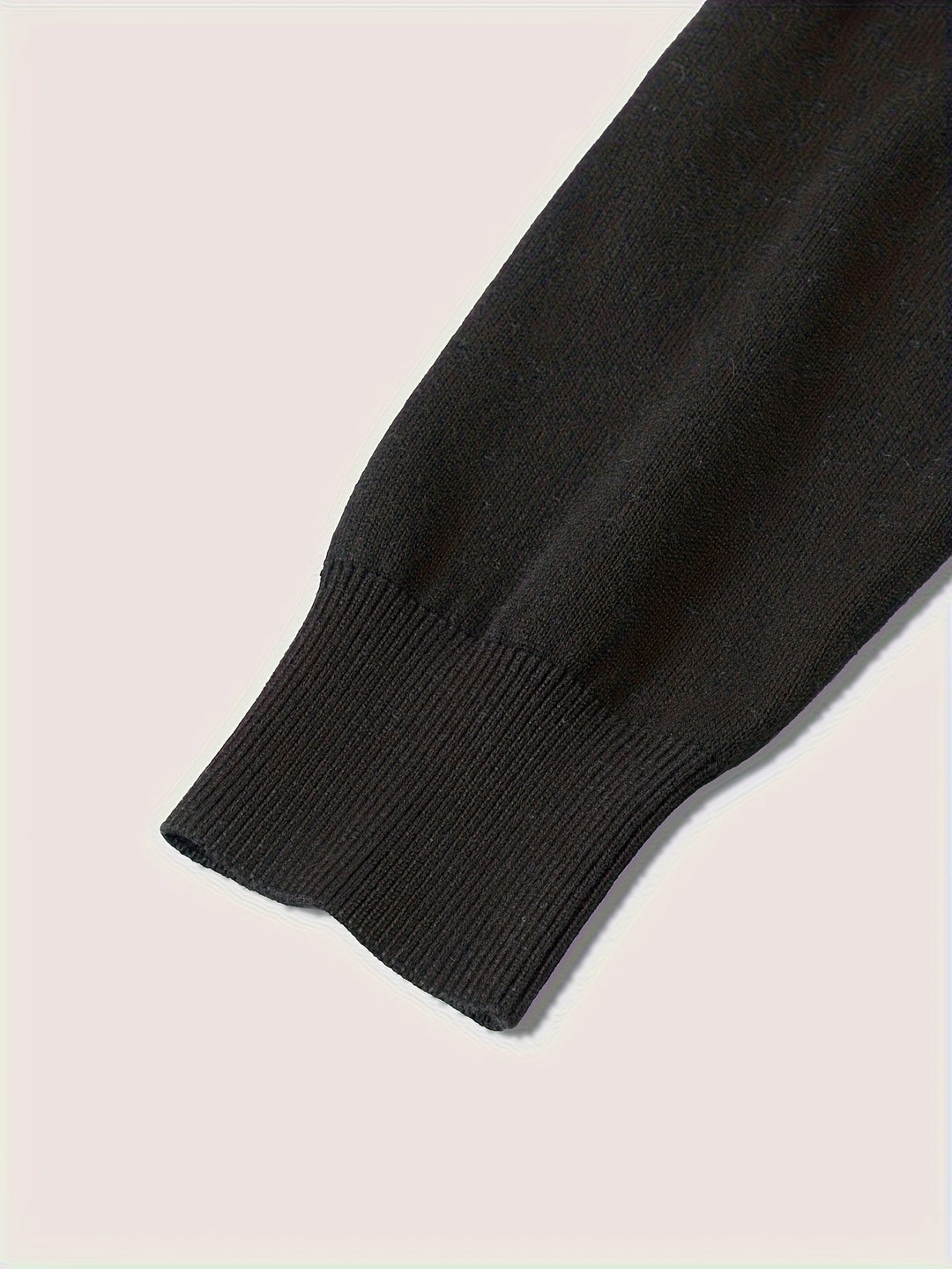 Refined Quarter-Zip Polo Sweater for Men, Plus Size