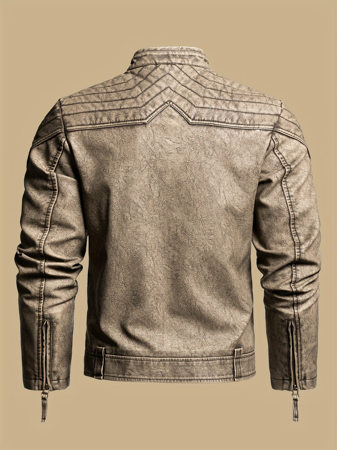 Moto Jacket for Men, Rugged Style