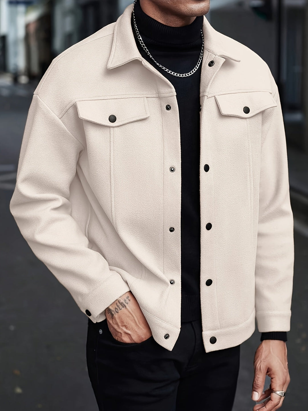 Everyday Jacket for Men, Refined Style