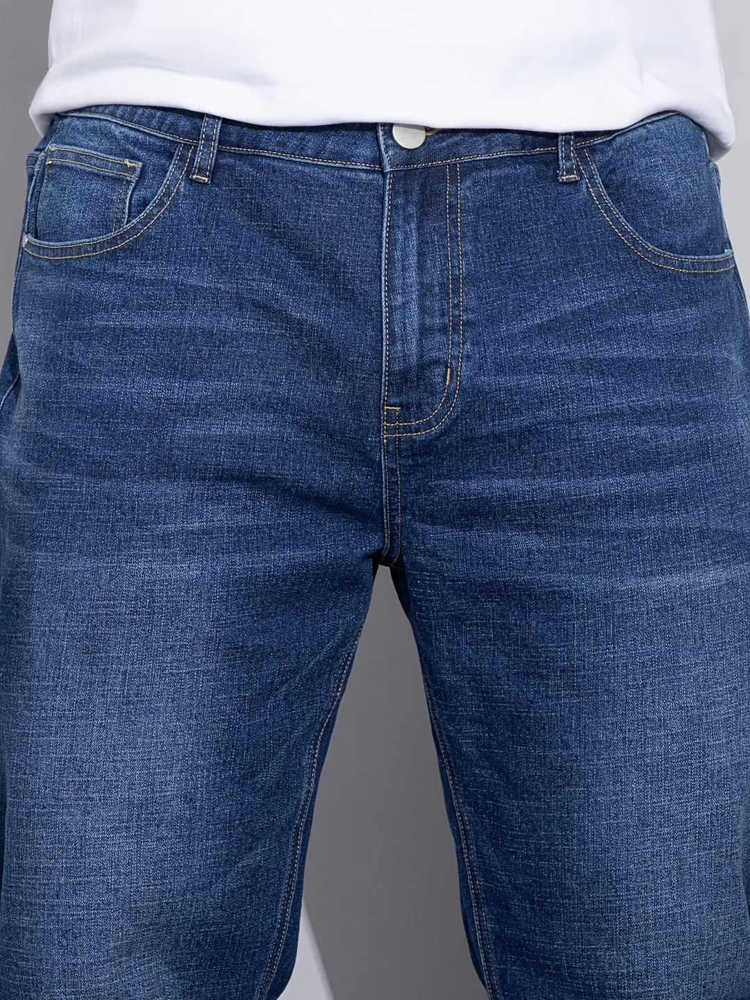 Straight-Leg Everyday Jeans for Men