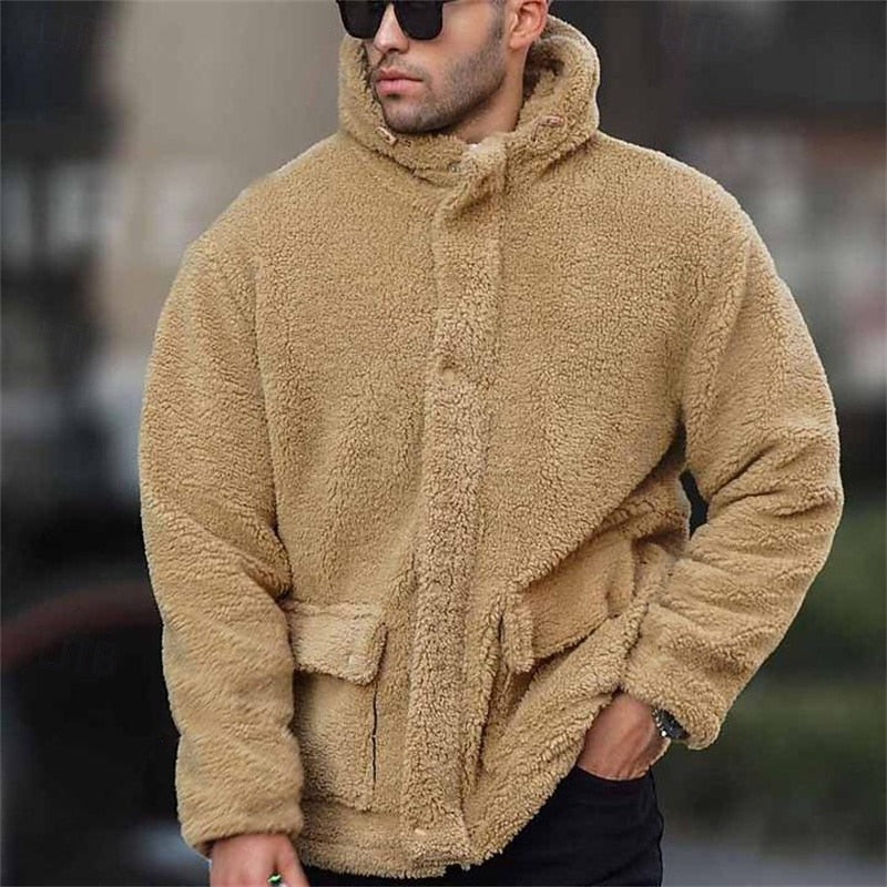 Men's Cozy Hooded Jacket