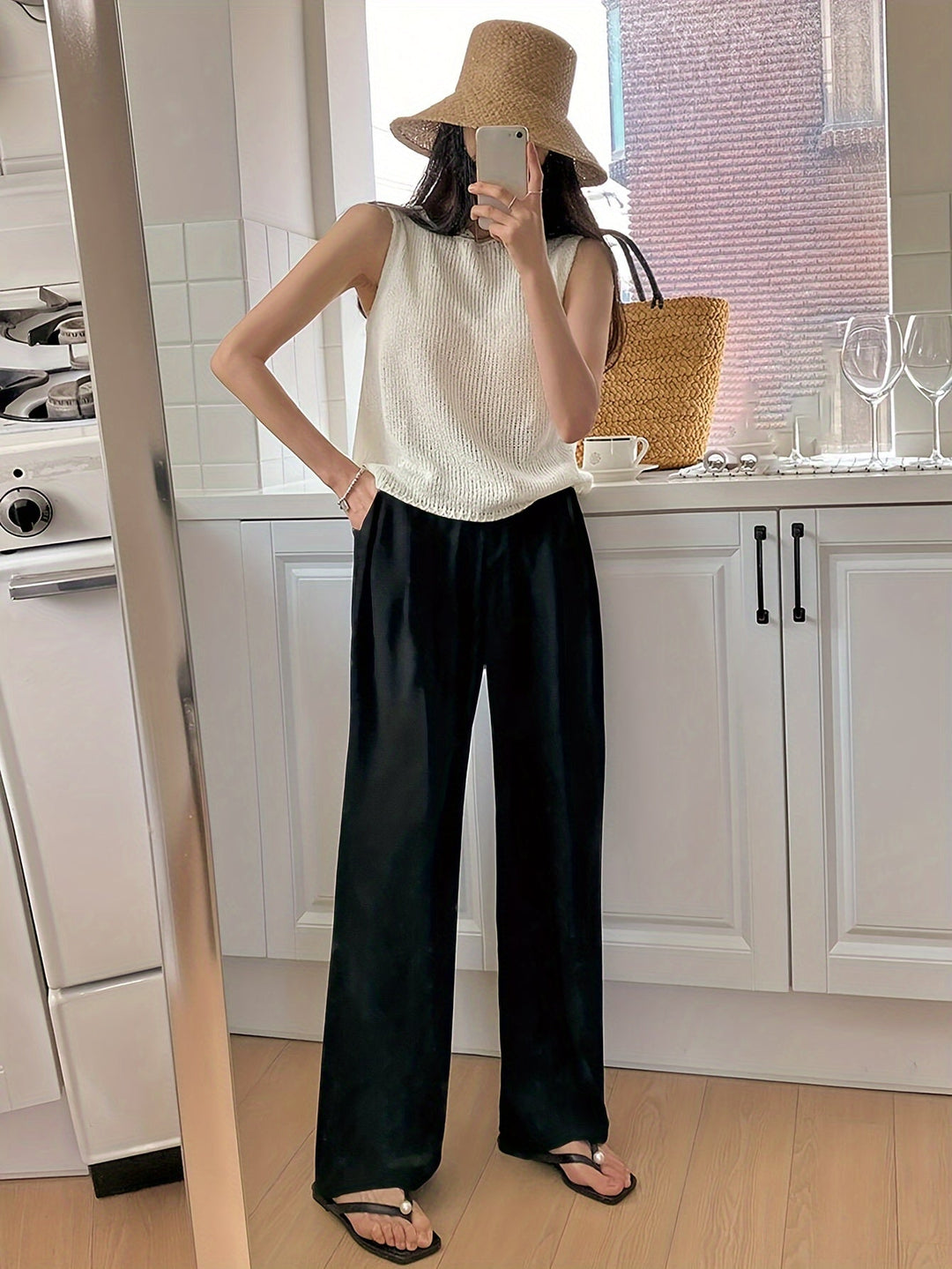 Sleeveless Top for Women, Relaxed Style