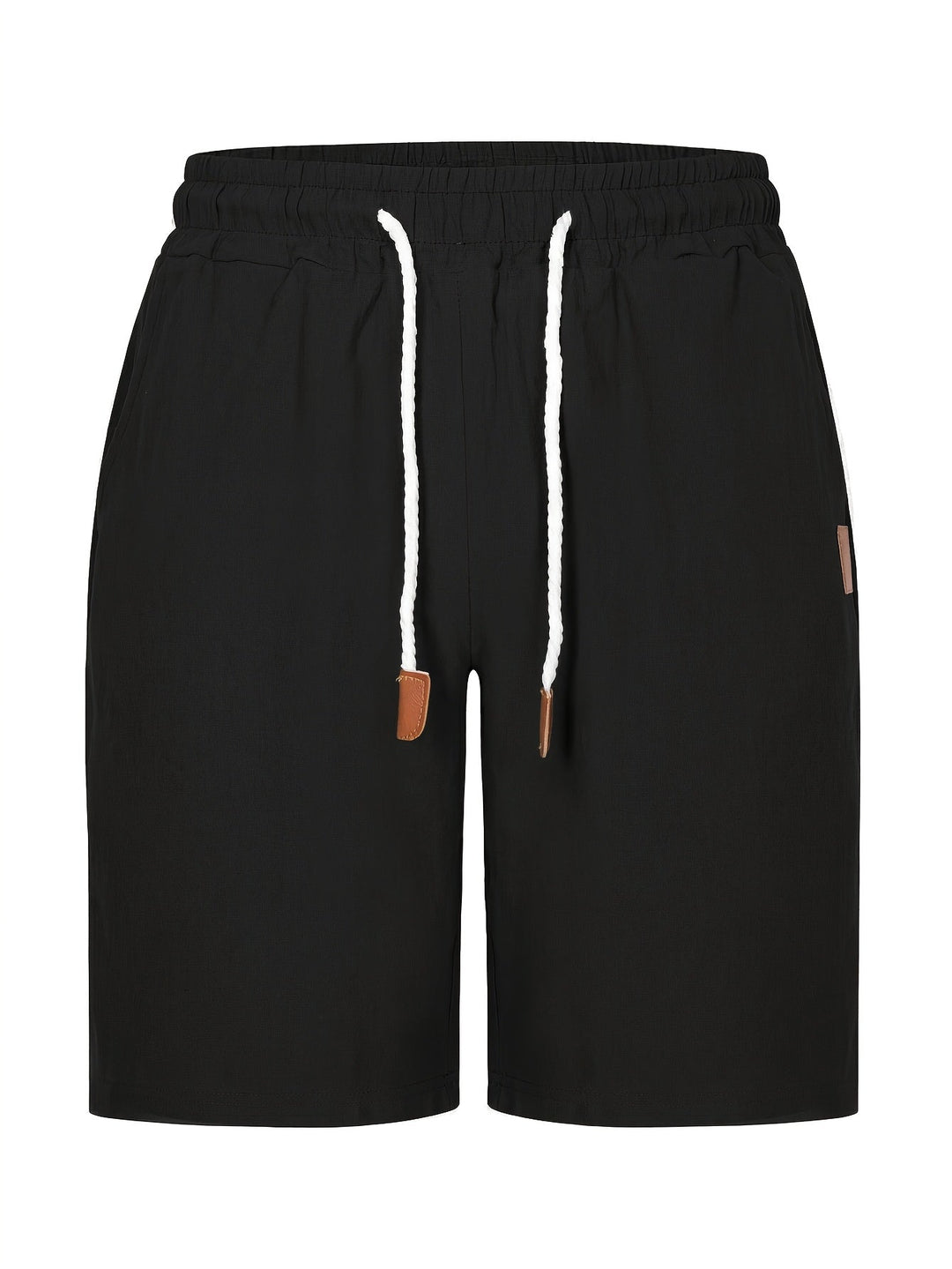 Relaxed Drawstring Shorts for Men, Plus Size