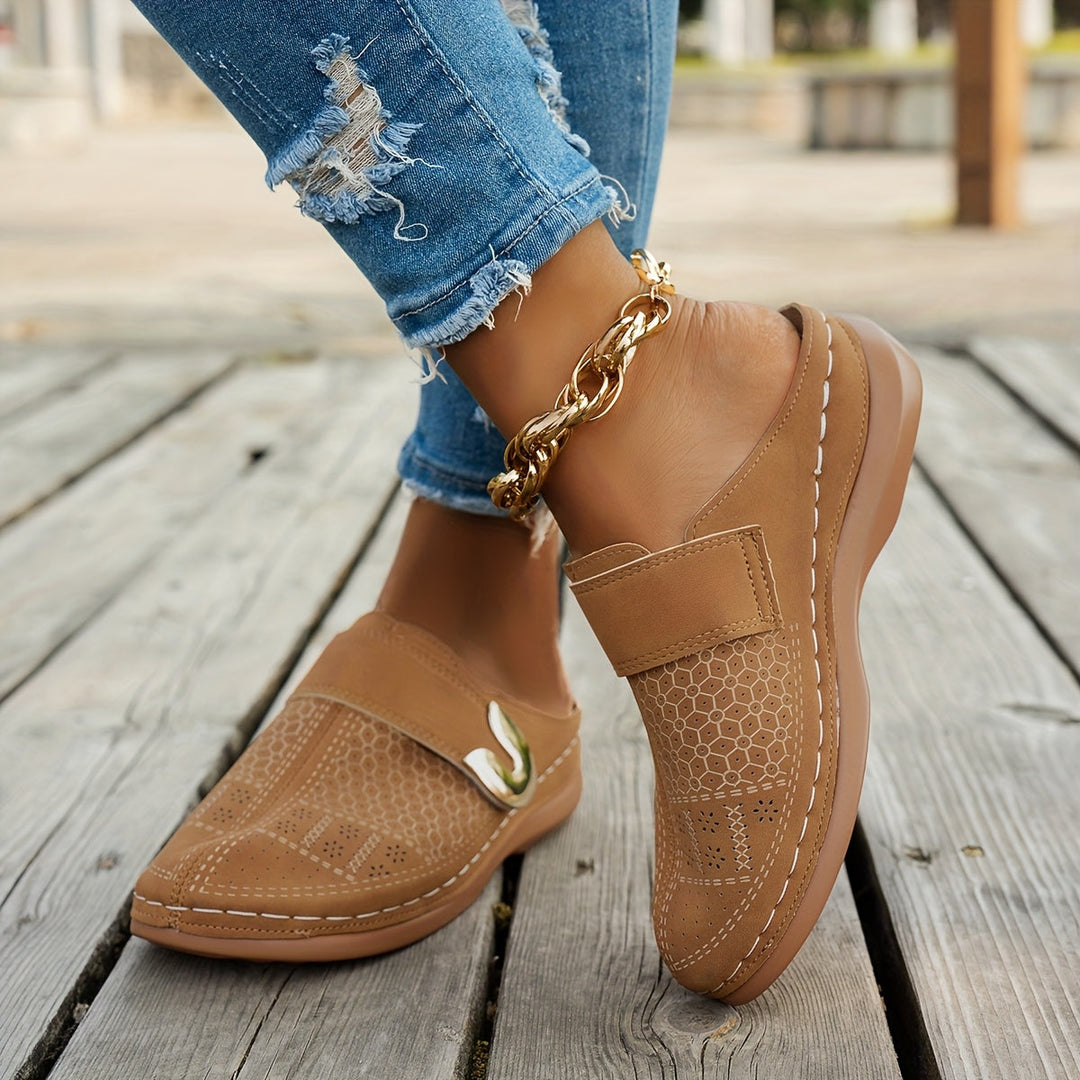 Women's Cushioned Wedge Clogs
