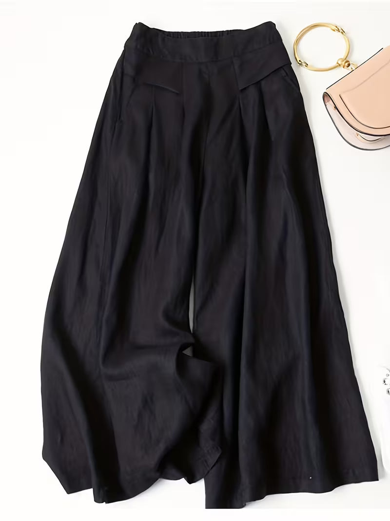Breathable Loose Wide-Leg Pants for Women